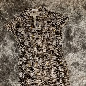 JAZZY Safari Inspired Digital Snake Print Dress